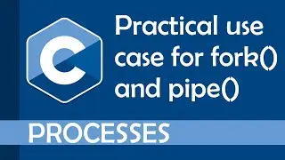 Practical use case for fork and pipe in C