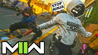 NINJA DEFUSING in MW2 Ranked Play (Solo 7 Win Streak Knife Only)