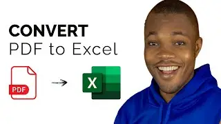 How To Convert PDF to Excel File | Online Free Tools