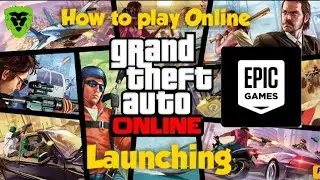 Epic games | How to launch Gta5 to Online | Character creation | Gamebank