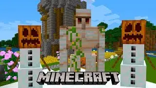 I Built a Snow Golem Army! Minecraft Survival Part 6