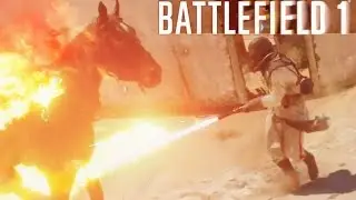 BATTLEFIELD 1 BETA GAMEPLAY MOMENTS - BF1 Open Beta Early Gameplay