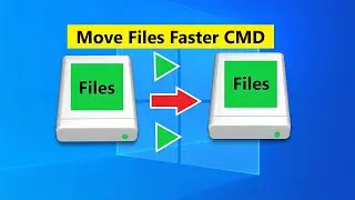 How do You transfer FILES from A USB Drive to Another Via CMD? QUICK and SIMPLE