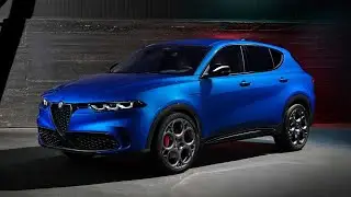 2023 Alfa Romeo Tonale интерьер, экстерьер, драйв