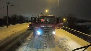 Самара в снегу ПЕРЕКРЫЛ мост на ФУРЕ
