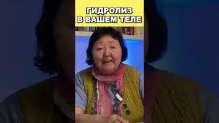 Гидролиз в вашем теле