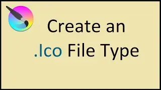 How to Create an ICO File in Krita