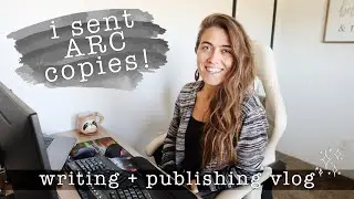 Sending ARCs, Preptober Workbook, and Writing Book 2 | Writing & Publishing Vlog | Natalia Leigh