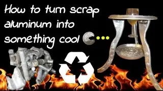 How to turn scrap aluminum into something cool