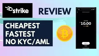 Strike Bitcoin App Review - FASTEST & CHEAPEST IVE EVER SEEN & NO AML OR KYC 😱