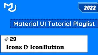 Material UI Icons | Material UI Tutorial | How to use Material UI Icons #29