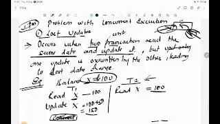 lec 27: CONCURRENT EXECUTION IN DBMS ( PROBLEM WITH CONCURRENT EXECUTION)