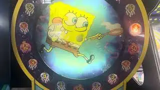 Chicago gaming 2005 SpongeBob SquarePants jelly fishing arcade at Playland arcade￼