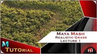 Maya Mash | Realistic Grass | Lecture 1