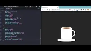 Cup of Tea made using HTML and CSS 😍😍 | CSS Tutorial