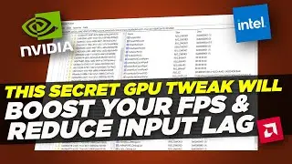 This Secret GPU Setting Will Boost your FPS & Reduce INPUT LAG!