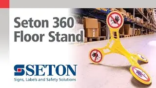 Seton 360 Floor Stand Signs Never Fall Over | Seton Video