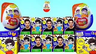 👑Влад А4 MIX Сюрпризов! Игрушки, Вкусняшки, Пожелания! Kinder Surprise unboxing