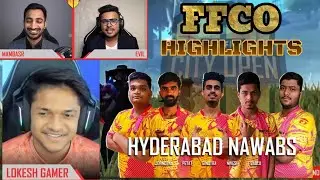 HYDERABAD NAWABS - The Winners of FFCO 2021 | Ft. Lokesh Gamer | Free fire City Open | # FF_India