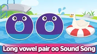 Long vowel pair OO Sound Song l Phonics for English Education