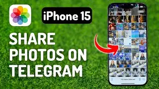 How to Share Photos on Telegram on iPhone 15 Pro - Full Guide