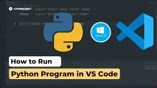 How to Run Python in Visual Studio Code on Windows 10 | How to Setup and Run Python in VS Code 2022