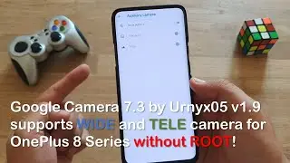 📸 Google Camera 7.3 by Urnyx05 v1.9 supports now WIDE and TELE camera for OnePlus 8 without ROOT! 📸