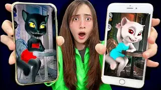 DO NOT CALL TALKING ANGELA AND TALKING ANGELA.EXE AT THE SAME TIME AT 3 AM! (They Got Into A FIGHT!)