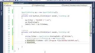 Extract WinRAR Files using C# فك الضغط عن الملفات