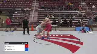 130 Kg Final - Gary Powell, Gladiator Wrestling Club Vs Andrew Blackburn-Forst, Lockport Junior Po