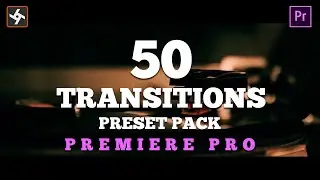 50 FREE Smooth Transitions Preset Pack for Adobe Premiere Pro || Tutorial Included ||