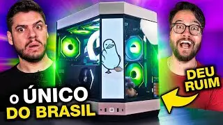 ESSE PC GAMER ÚNICO no BRASIL tem um GRANDE PROBLEMA! Build HYTE Y60 com 