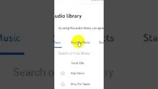 How to use Youtube audio library for royalty free Background music and sound effects.