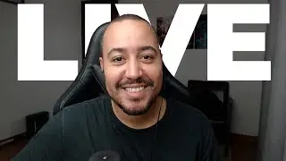 Editando e falando sobre o TRABALHO DE HOJE [LIVE]