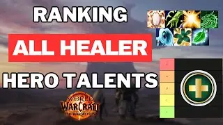 I Played EVERY Healer Hero Talent Spec: The Ultimate Tier List for The War Within Beta