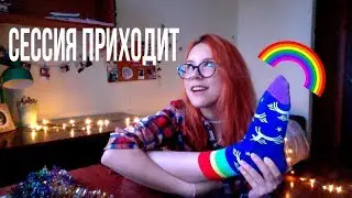 моя первая сессия // новый год в общаге