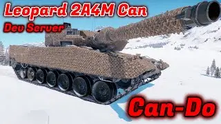 Leopard 2A4M Can Dev Server Gameplay - Potent Premium [War Thunder]