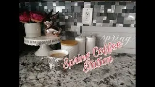 Spring Coffee Station