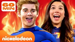 Грозная семейка | 70 минут ЗЛОВЕЩИХ моментов Сандерменов! 😈 Часть 3 | Nickelodeon Cyrillic