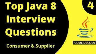 Java 8 Interview Questions And Answers | Consumer || BiConsumer || Supplier || Chaining  (Live Demo)