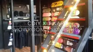Finding CDIY x Tikari Skateshop / Showroom