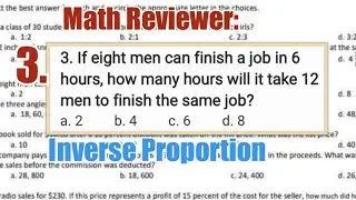 If 8 men can finish a job in 6 hours, how many hours will it take 12 men to finish the same job?