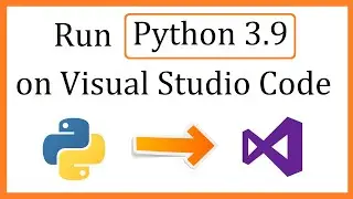 How to run Python 3.9.1 on Visual Studio Code