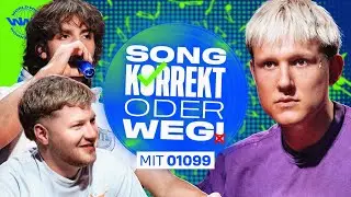 SONG KORREKT oder WEG! (mit 01099 und einem KRASSEN Special Guest!😱)