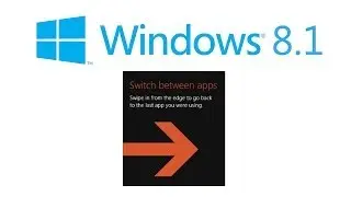 Switch between apps slideout won't go away - Windows 8.1 solution