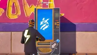 How to Purchase weapons from Ace's Exotics or Ace's Armor vending machines Fortnite