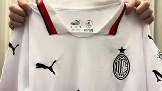 AC Milan Away Jersey 24/25 UNBOXING + REVIEW