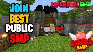 📢 New Best Lifesteal Public Smp Server For Minecraft 📡 | Java + PE | 24/7 Online | Free To Join 🪞