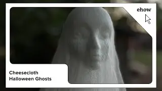 Halloween House: Cheesecloth Ghosts