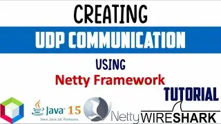 UDP Communication using Java Netty Framework 4.1.55 | Step wise step Tutorial